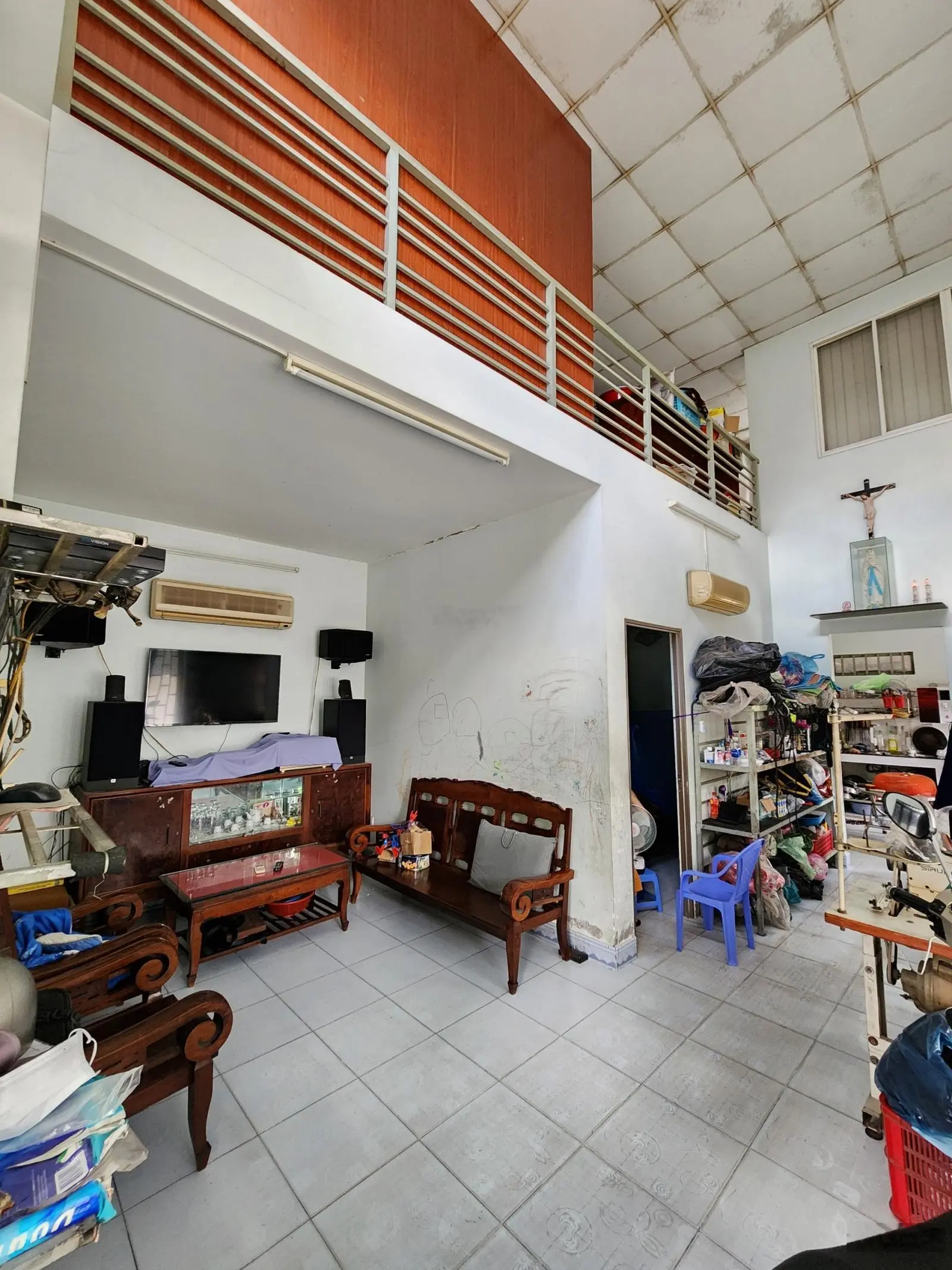 Ngộp bank, 3,1 tỷ 6x15,3, nhà cấp 4 gác đúc, khu dân cư sau chợ Phú Phong, gần ĐT743 và Miếu Ông Cù