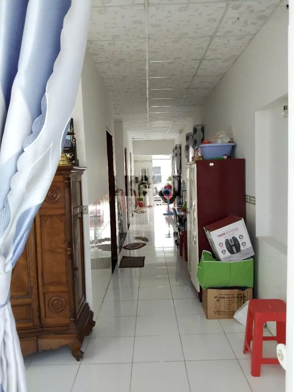 Bán nhà 1 lầu, gần vòng xoay ĐBP, thổ cư, hẻm xe hơi vào nhà, 4,4 x 34m. Gần chợ mới Long Hải
