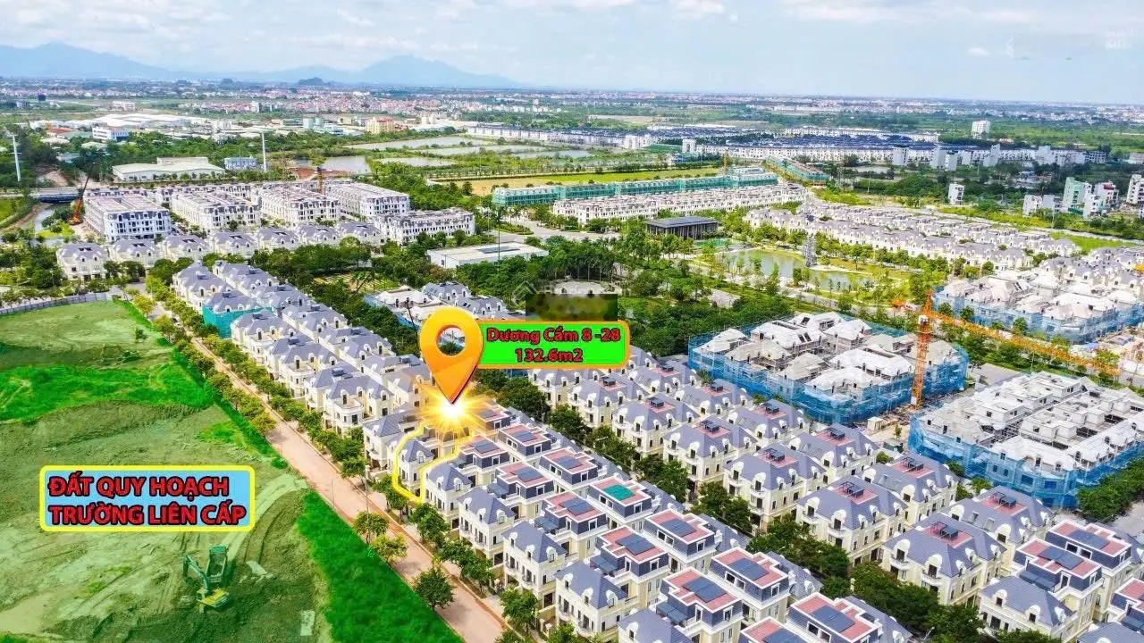 CC cần chuyển nhượng biệt thự song lập Dương Cầm 8 có hầm đối diện trường mầm vị trí đẹp giá đẹp