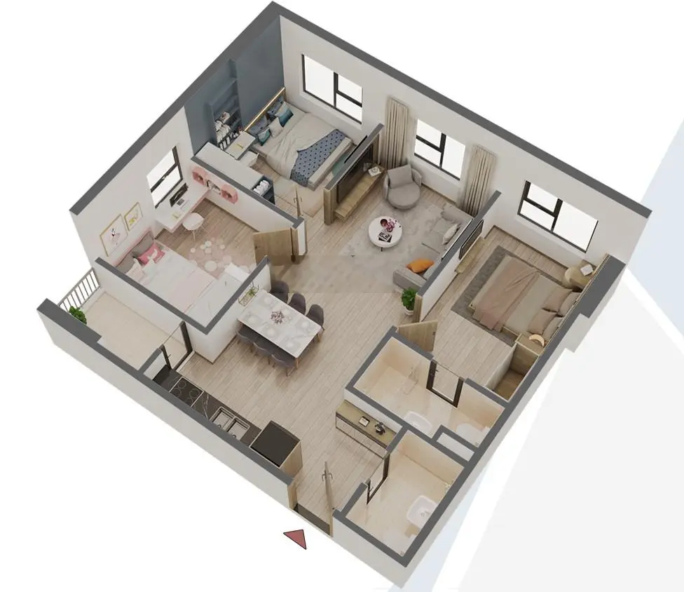 Bán căn hộ view biển, hàng hiếm đẹp nhất CT10 chung cư Ori Garden - Giá rẻ Ngoại giao. 0972 700 ***