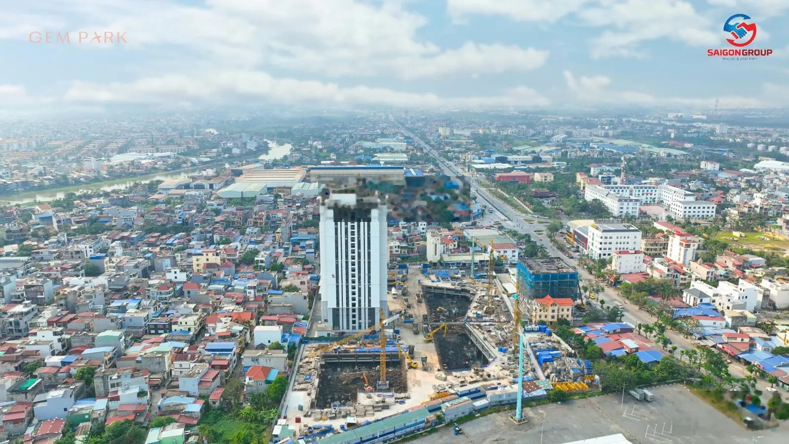 Bán Quỹ căn đẹp 1PN-2PN-3PN dự án Gem Park Hải Phòng diện tích 49m-74m2 vốn chỉ cần 680tr nhận nhà