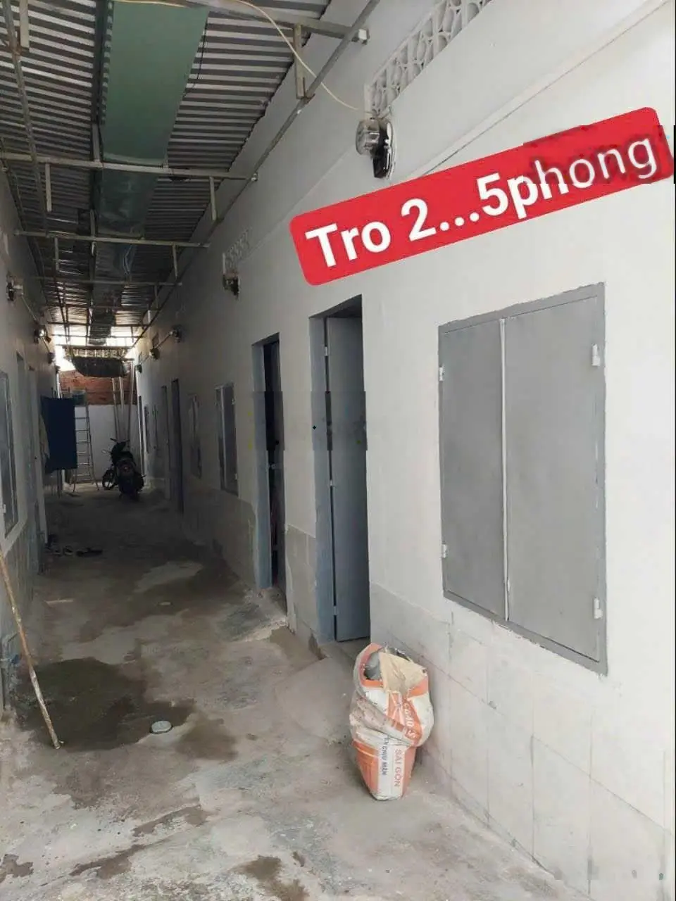 Bán dãy trọ 276m2 ngang 15.54m, vị trí gần chợ Dĩ An 1