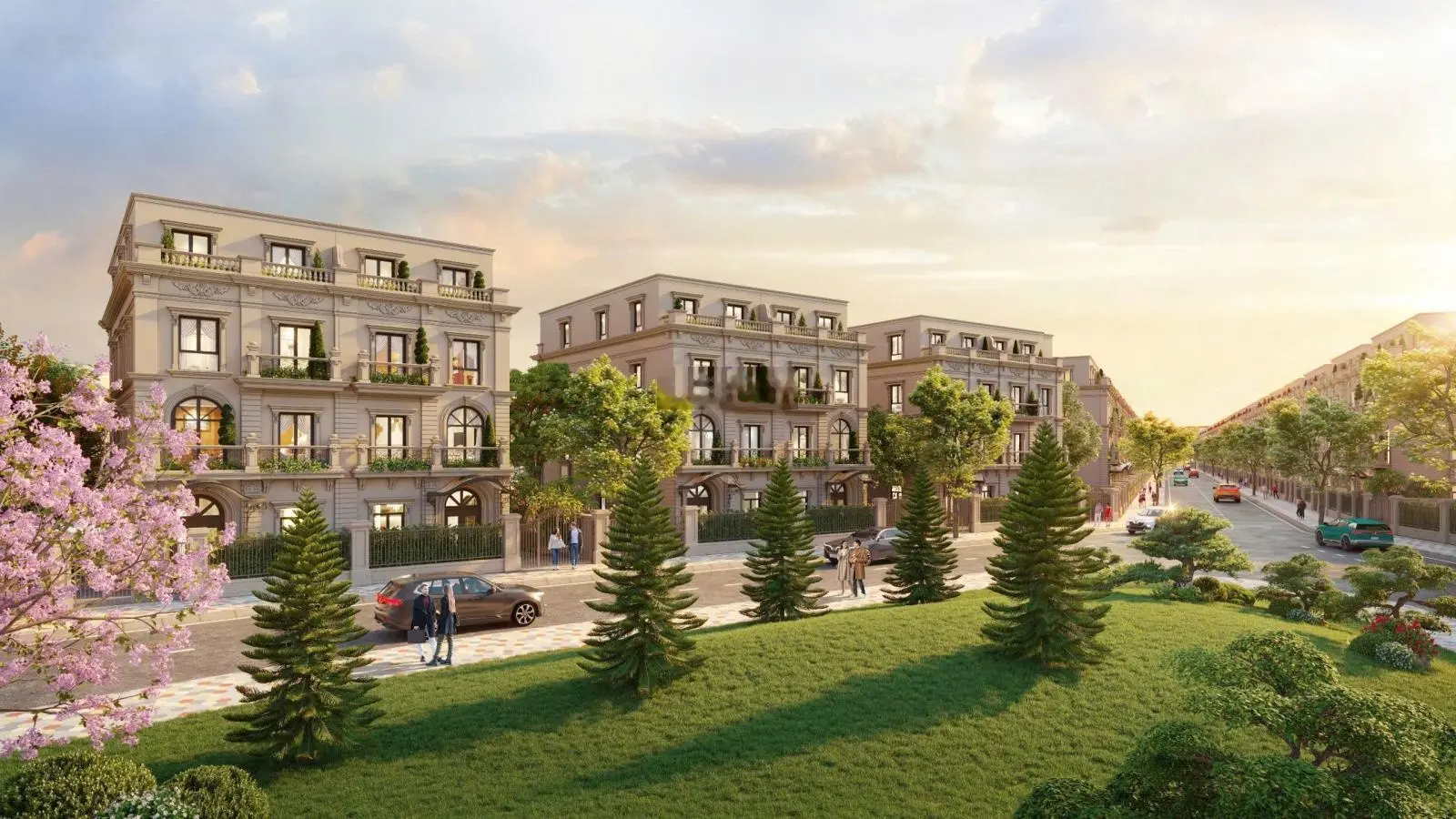 Bán Biệt thự Song Lập Đảo Vua hướng tây nam view ngự hoa viên - bãi biển ĐÔNG BẮC. Lh : 0989 488 ***