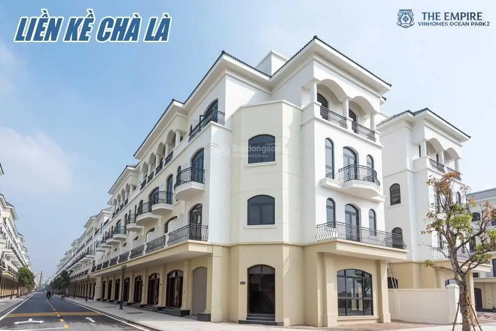 Duy nhất căn Chà Là rẻ nhất thị trường xây dựng 190,6 m2 - 4 tầng 1 tum tại Vinhomes Ocean Park 2