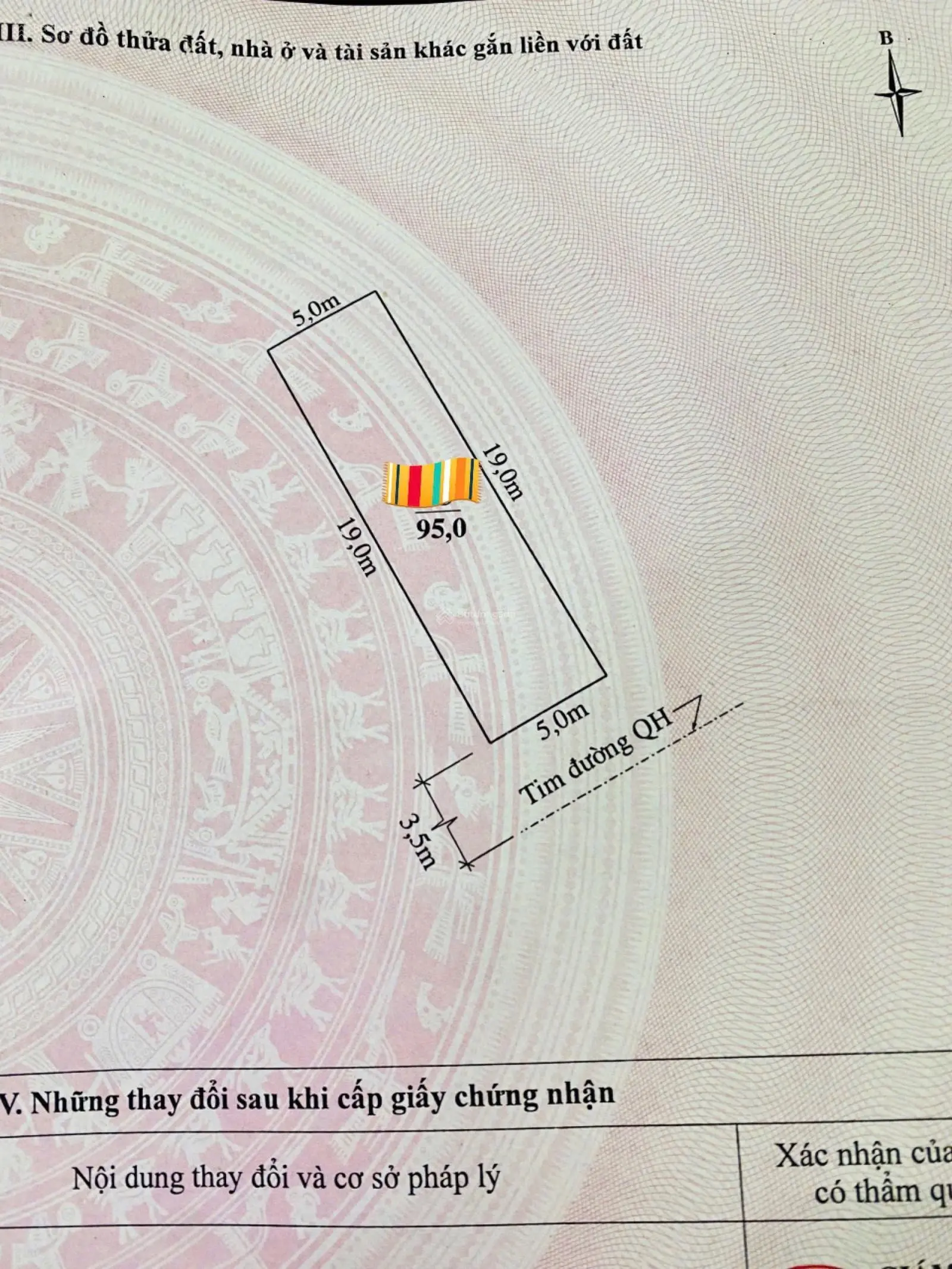 Bán nhà khu 4 Bình Minh hàng xóm Vinhomes, 95m2, MT 5m, 3 tầng, Đông Nam, có gara, giá nhẹ 4,85 tỷ