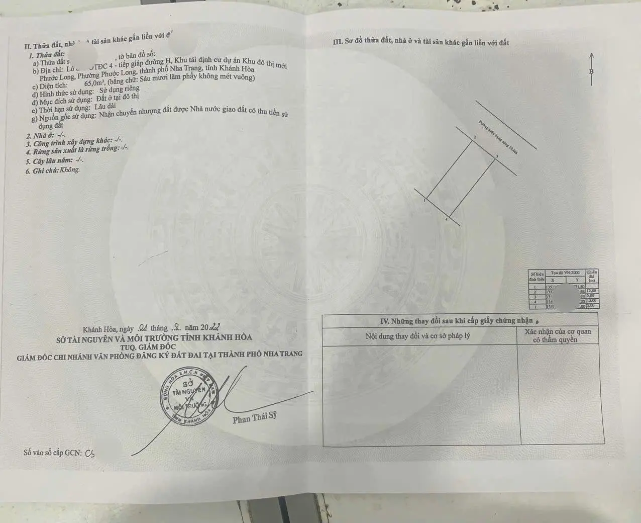 Bán nhà 3 tầng TĐC Phước Long, P.Phước Long, Nha Trang