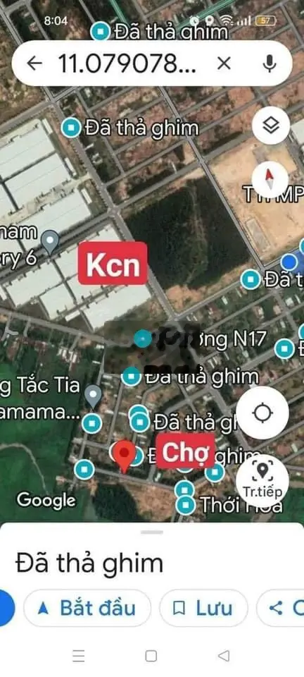 Bán nhanh lô đất, nằm ngay trong khu công nghiệp Mỹ Phước 4,TP Bến Cát