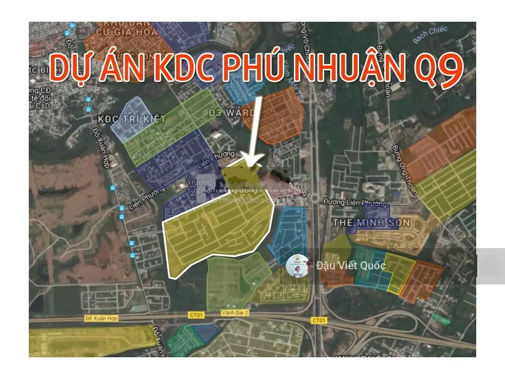 Bán đất nền biệt thự dự án Phú Nhuận, TP Thủ Đức (phường Phước Long B, Quận 9 cũ), LH: 0914 920 ***