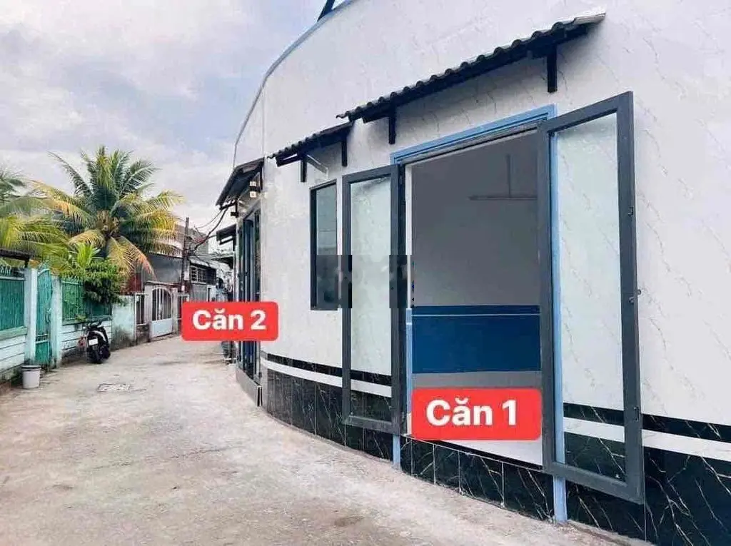 2 căn nhà liền kề xây mới, gần Chợ Bình Thủy