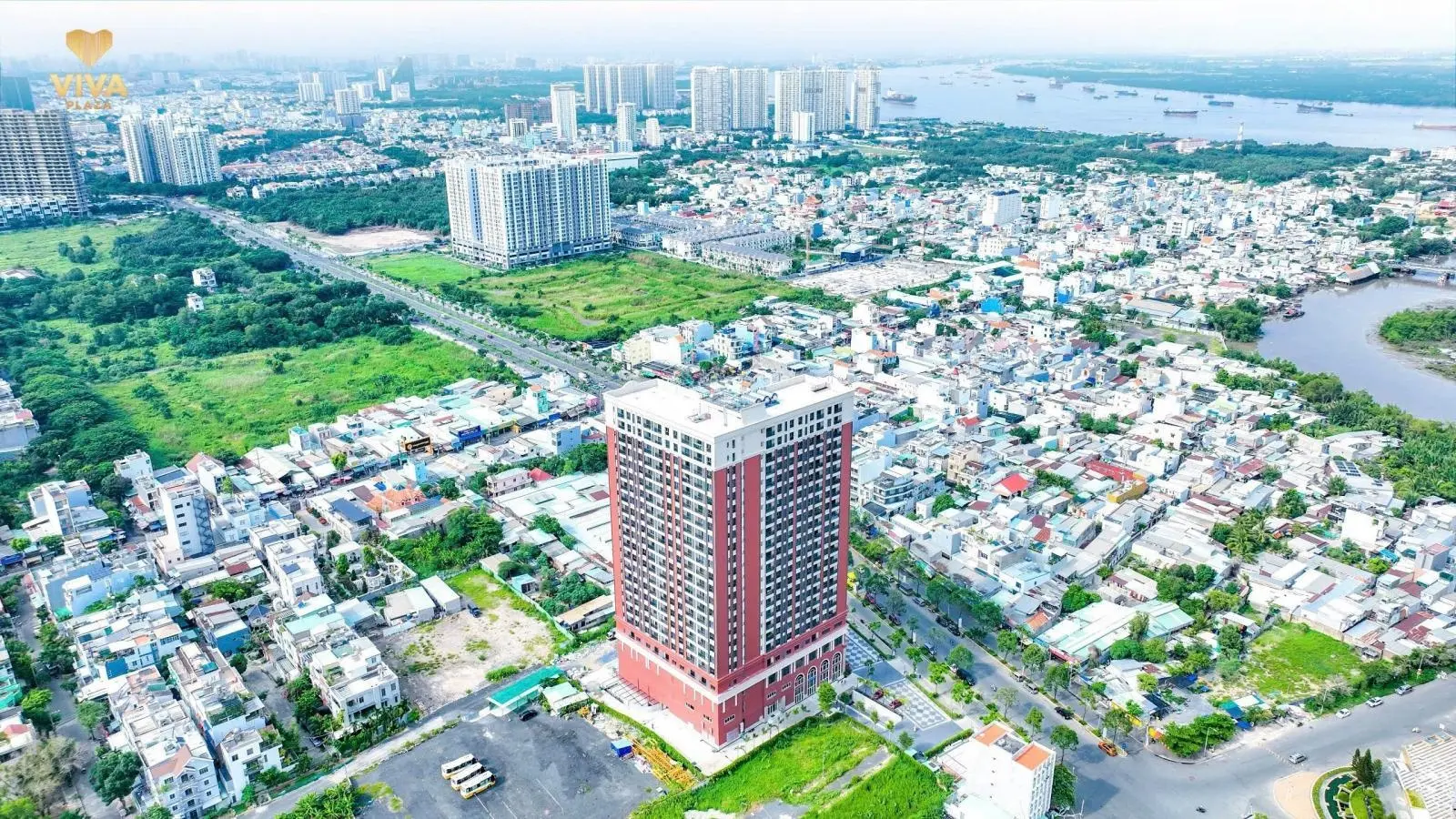 Căn hộ 2PN 1WC Viva Plaza chỉ 2,8 tỷ (100%) MT Nguyễn Lương Bằng PMH Quận 7. Alo em xem nhà thực tế