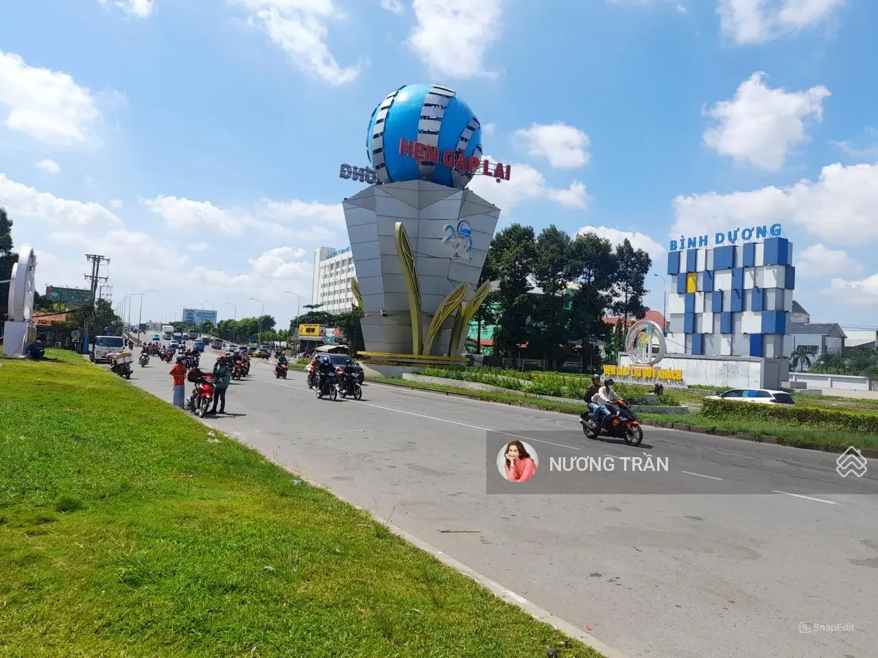 250m mt đường nhựa lớn gần bv hạnh phúc- sát ql13 -giá 3,5 tỷ(tl).