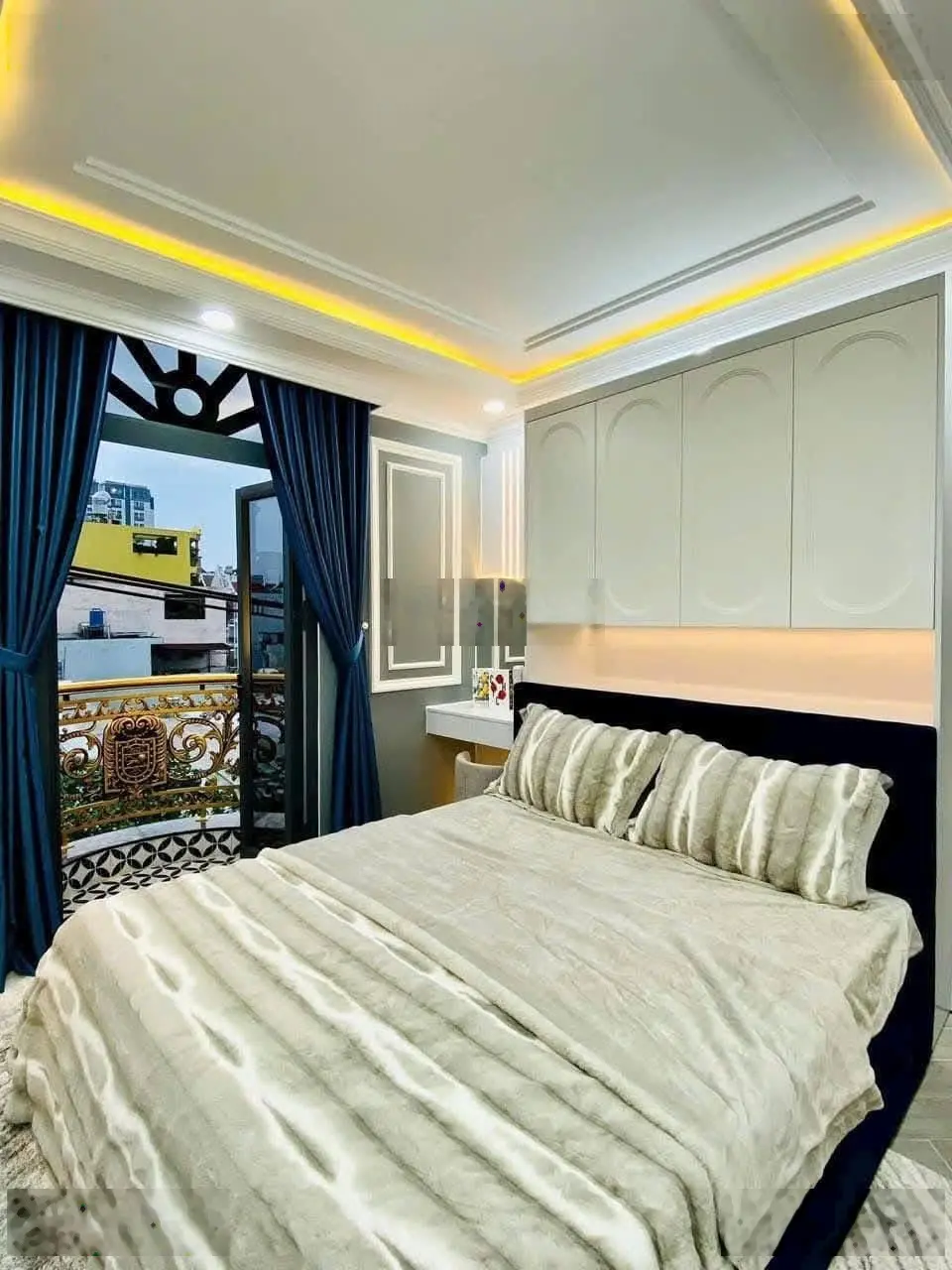 Nhà mặt tiền kinh doanh 158 đường số 59 P14 GV 4 tầng 4PN 5WC thang máy full nội thất