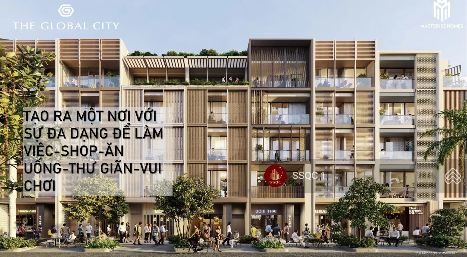 Tin thật 100% - Full giỏ hàng chuyển nhượng nhà phố SOHO giá rẻ kịch sàn - view đẹp The Global City