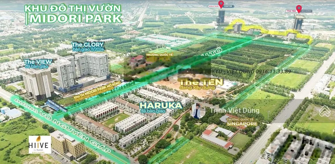 [ Giá từ 1,94 tỷ ] CƠ HỘI CUỐI CÙNG SỞ HỮU GÓI NỘI THẤT KHI MUA CĂN HỘ The GLORY, Tp Bình Dương