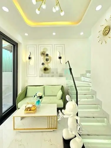 Nhà đẹp 2 lầu có sổ hồng, gần chợ gần quận 7