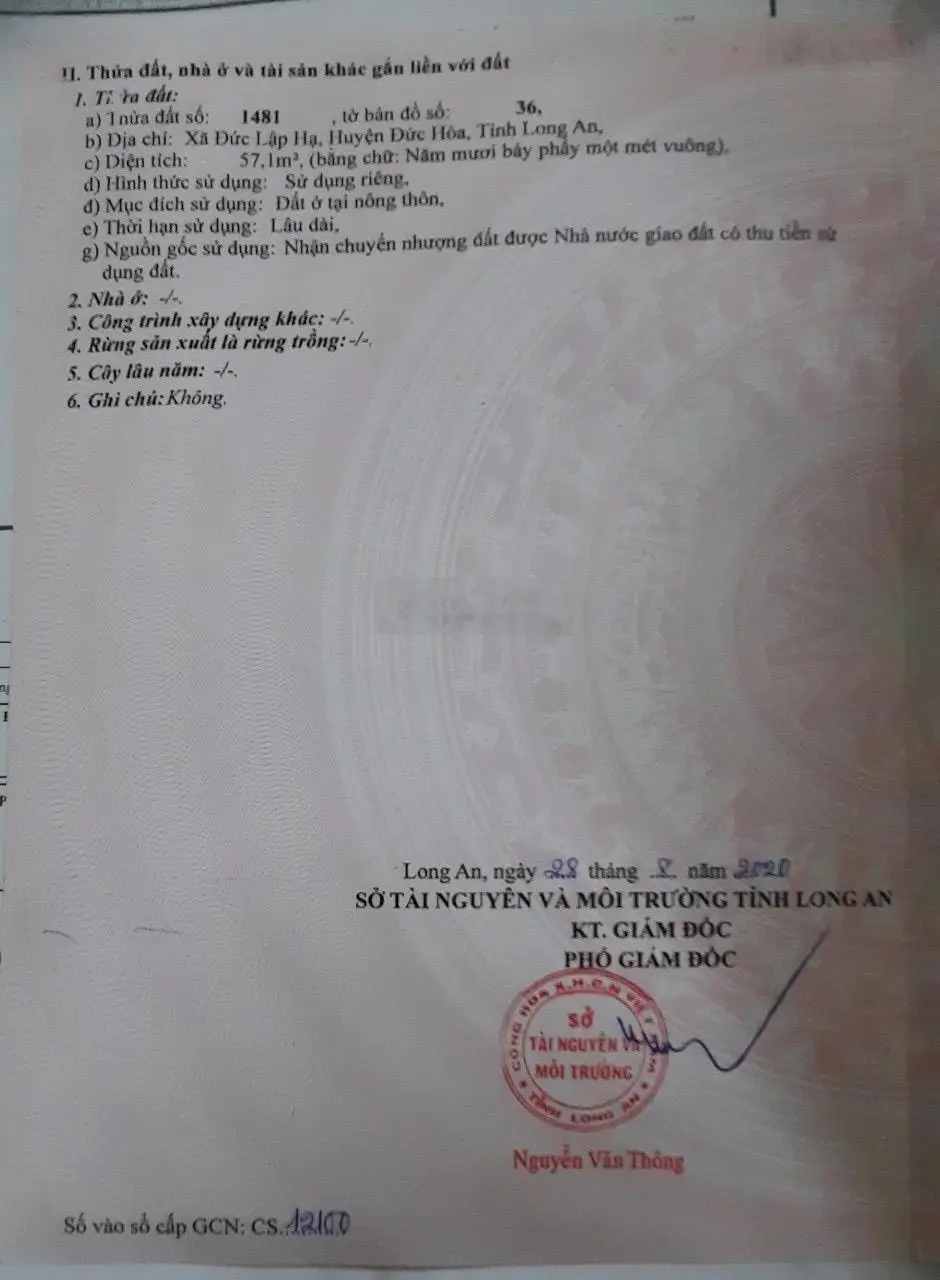 Bán đất Cát Tường Phú Sinh giá rẻ khu H3 nhà nhiều DT: 4*15m SHR còn đúng 1 lô rẻ bán gấp