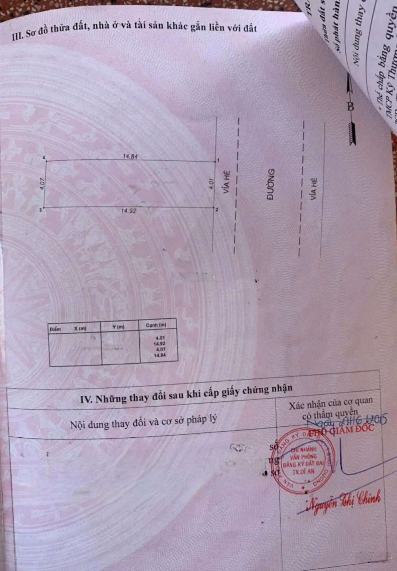 Bán nhà phố Đông B, Đông Hòa. Gần ngay đường Hai Bà Trưng.