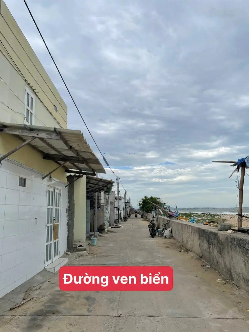 Bán đất 71m2 mặt biển Phan Rí Cửa 71m2 giá rẻ 849 triệu. Đường oto tận nơi view biển cực chill