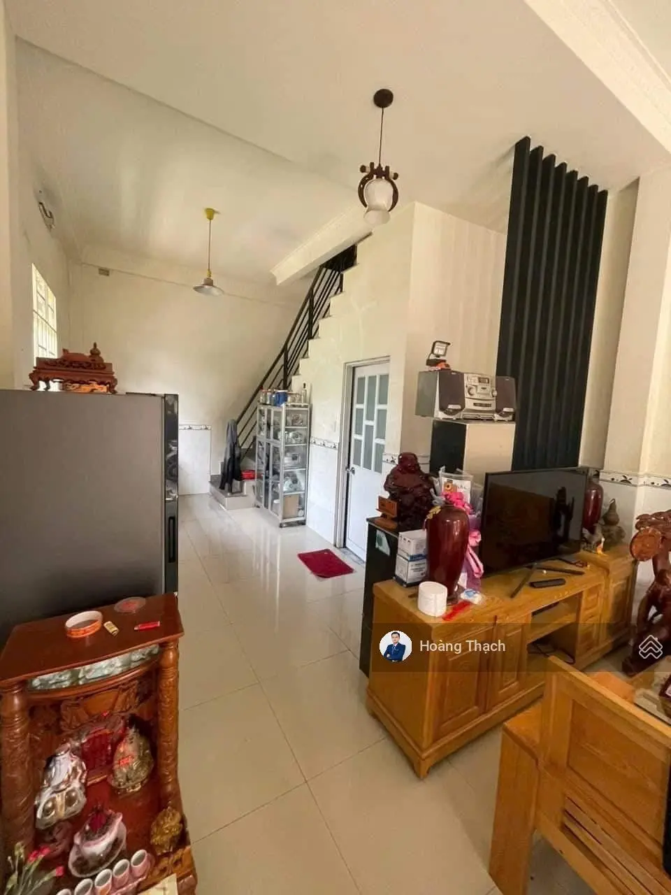 Nhà 1 trệt 1 lầu góc 2 mặt tiền gần BV Dĩ An, P Tân Đông Hiệp, ngang 6m đường ô tô full thổ cư