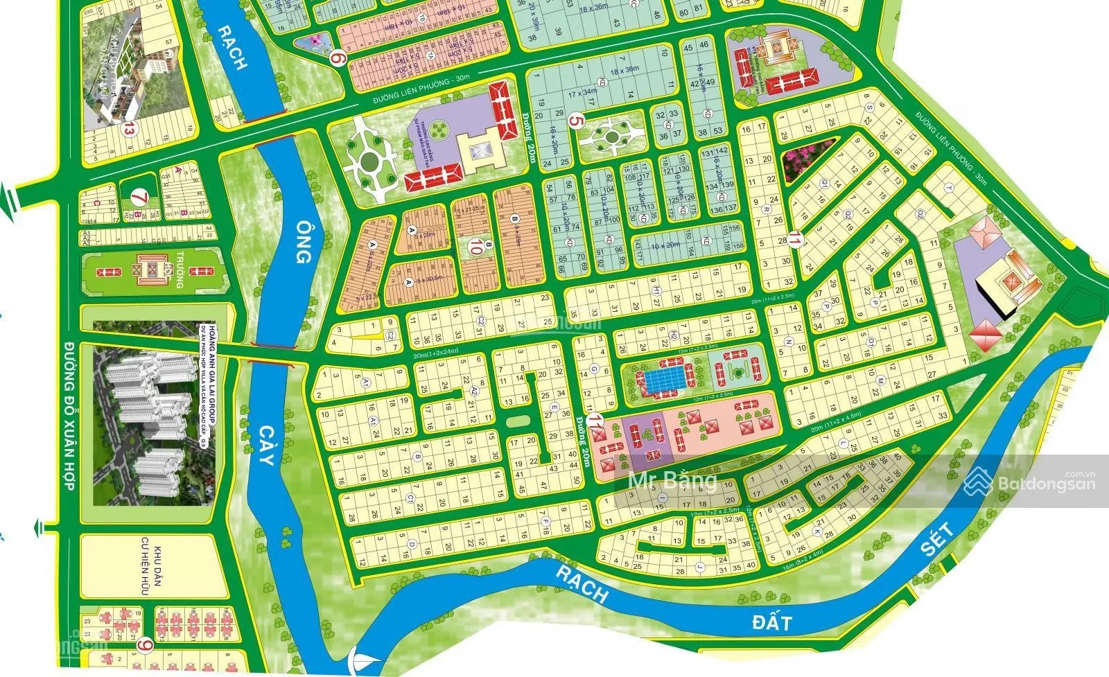 Cần bán lô đất DA Phú Nhuận,phước long B Giá 57tr/m2