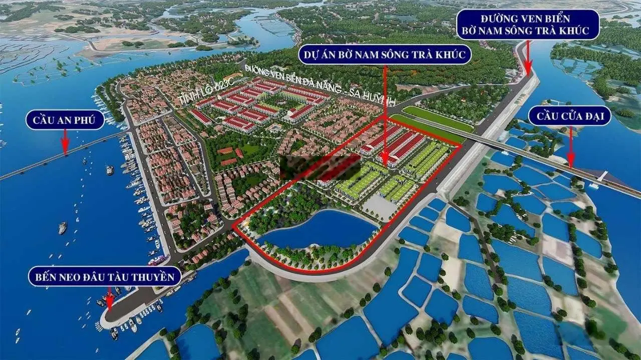 Bán biệt thự 240m2 chính chủ KĐT Phú Gia Hưng hướng nam, ngay cầu Cổ Luỹ, sổ hồng sẵn