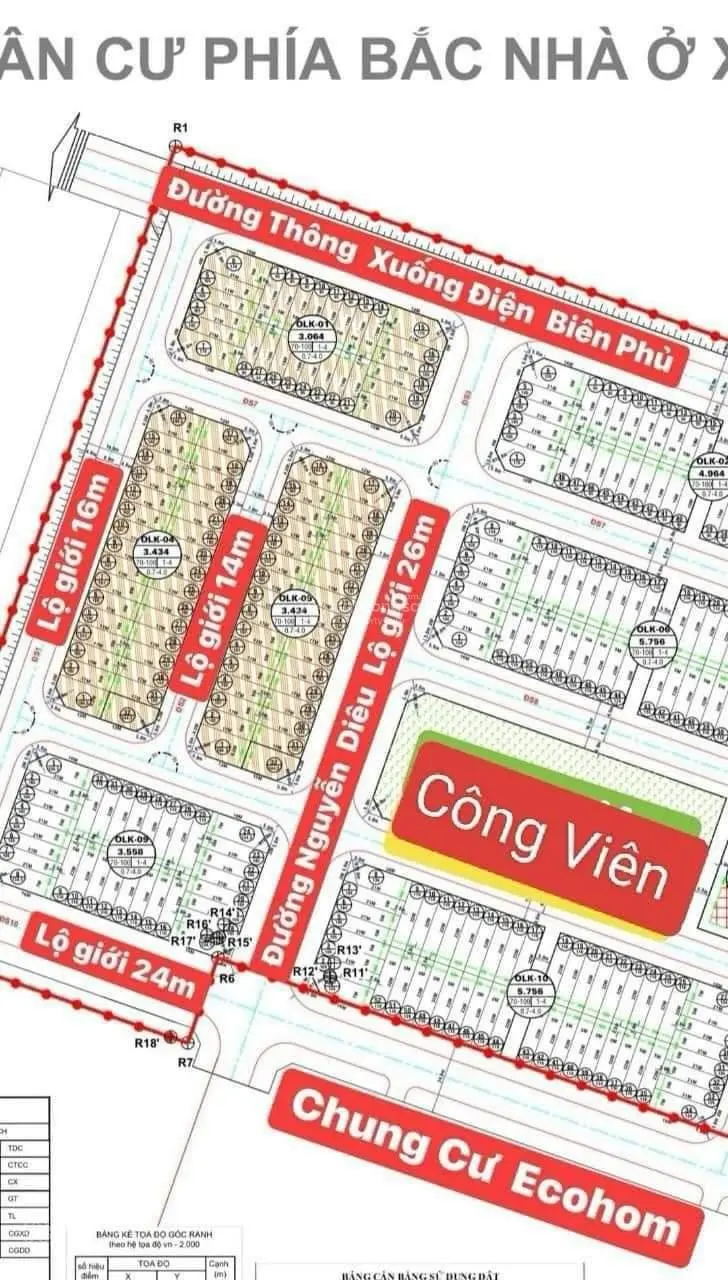 Bán đất đấu giá khu chợ Dinh, Ecohome. Lô 110m2 giá 1 tỷ 650tr. Liên hệ 0935 739 ***