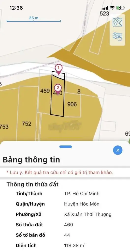 Đất MT KDBB Đường Xuân thới thượng 6 khu Công viên sinh thái XTT