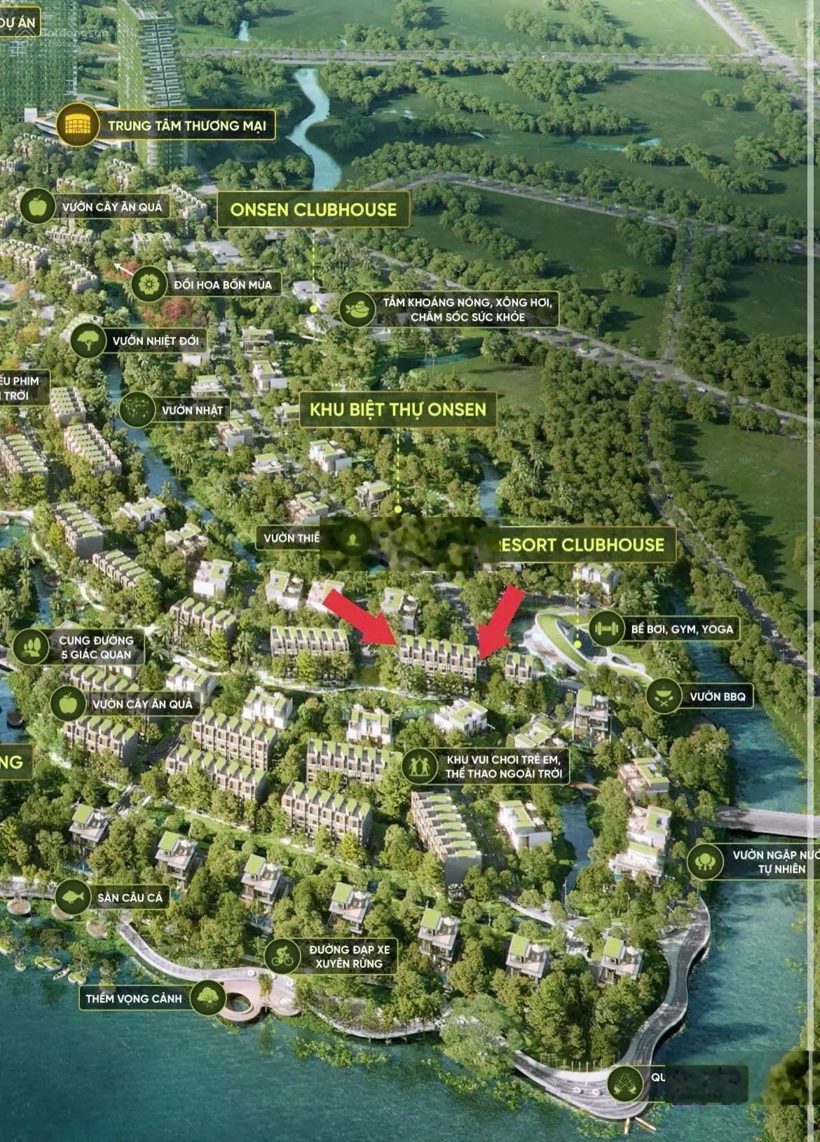 Siêu phẩm căn gốc xịn. Ngay clubhouse, mặt sông và có cây cổ thụ - River Townhouse