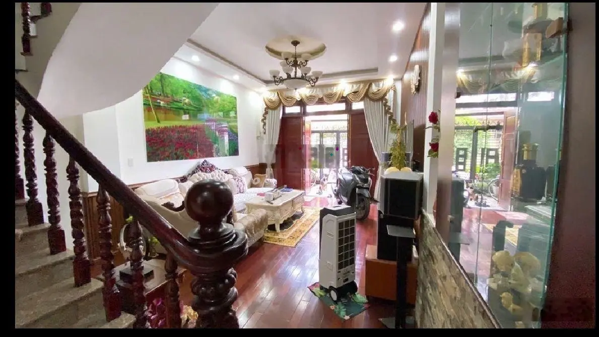 Hạ giá bán gấp nhà đẹp 4 tầng 75m2, khu phân lô đường Phan Huy Ích, Gò Vấp. Giá chốt cực tốt