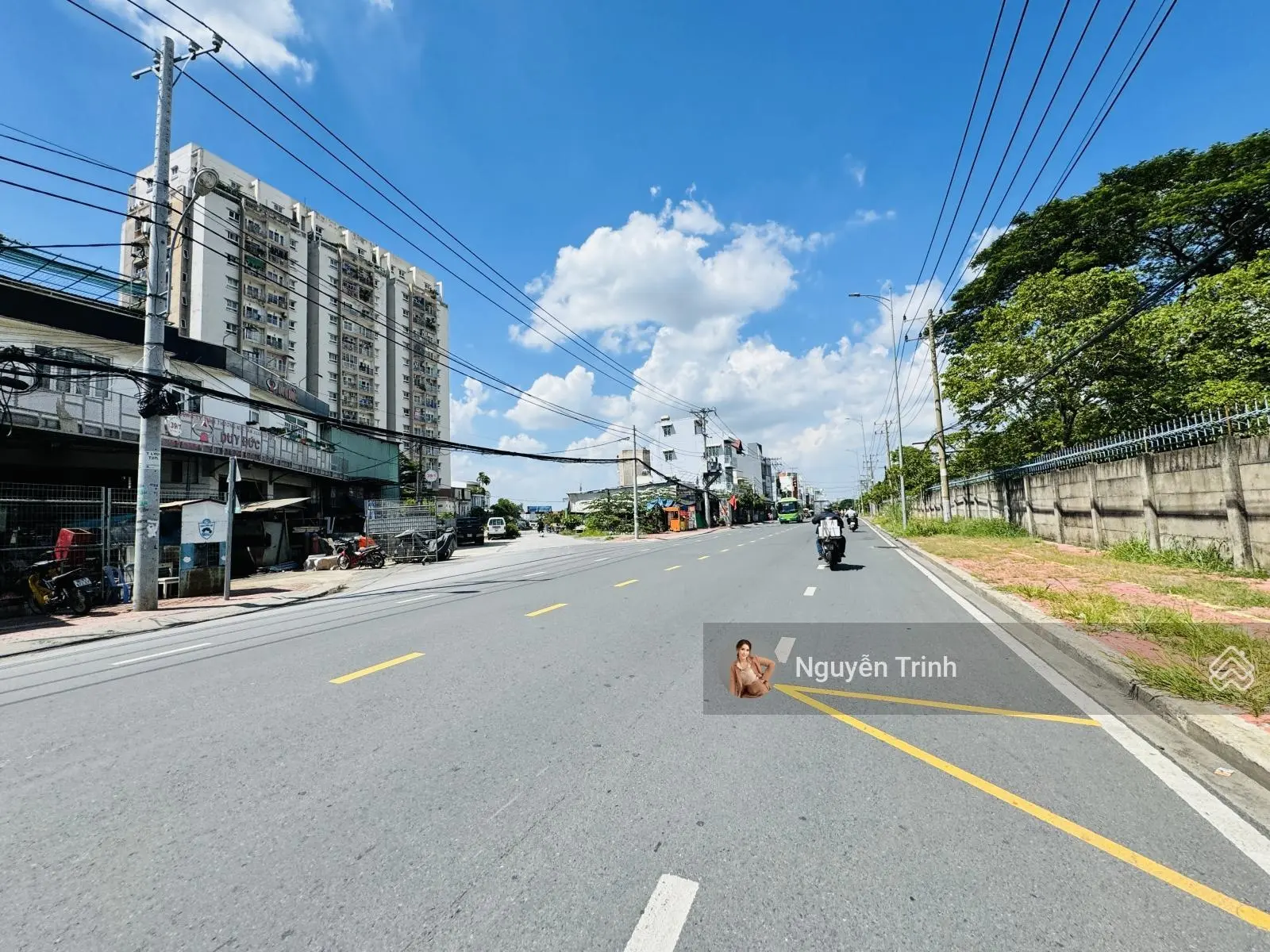 Đất mặt tiền kinh doanh mọi ngành nghề gần khu công nghệ cao, Lê Văn Chi, nở hậu 22m, xây dựng cao