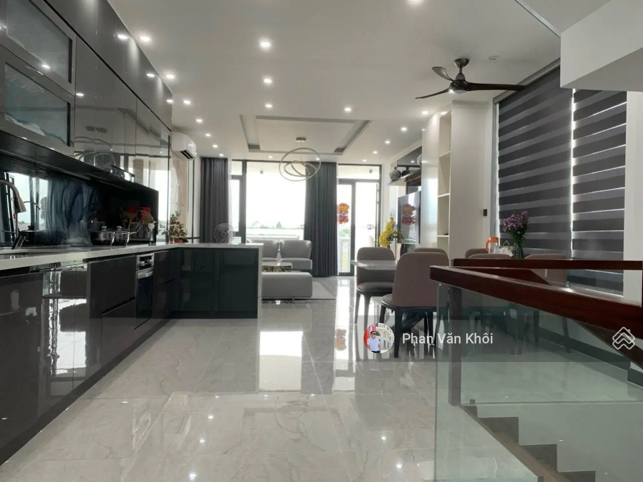 Bán nhà phố 5x22m, nhà 1 hầm 4 lầu nội thất cao cấp KĐT Vạn Phúc, Ngân hàng cho vay 70%