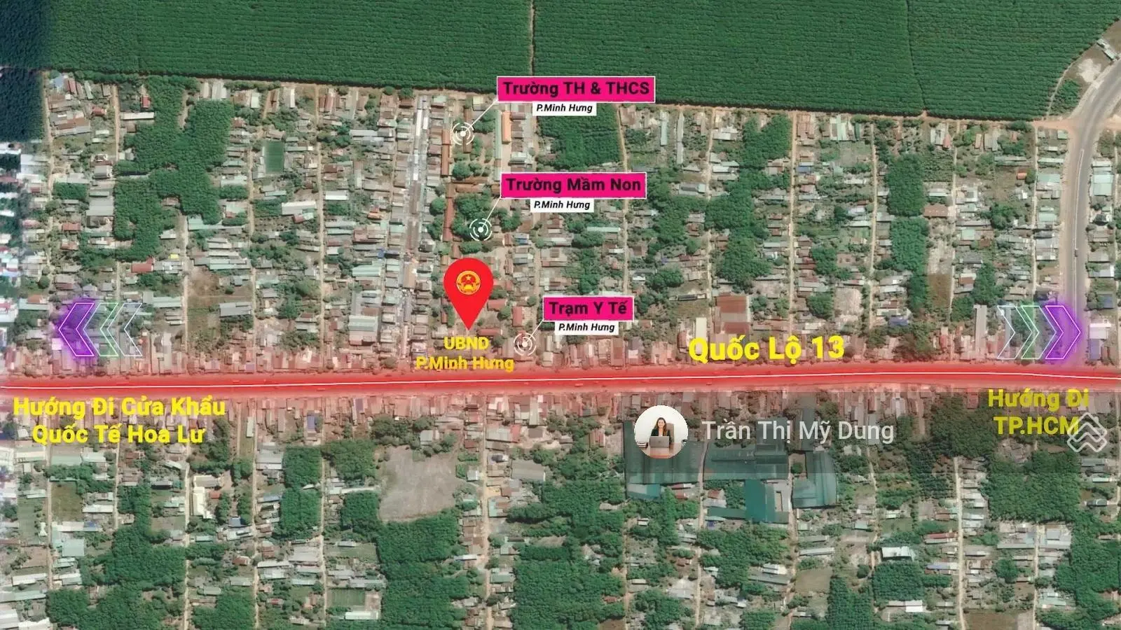 Trả góp 100k/ngày, đất ven KCN Becamex Chơn Thành Bình Phước, 200m2 sổ sẵn chính chủ