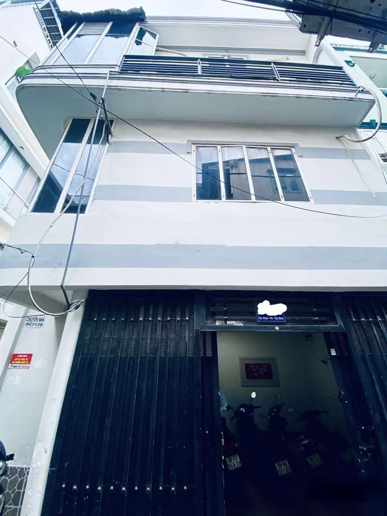 4 tỷ xíu, Hiệp Nhất, Tân Khai, Phường 4, gần ngã tư Bảy Hiền, 3 tầng, 36m2, cho thuê 15 triệu/t