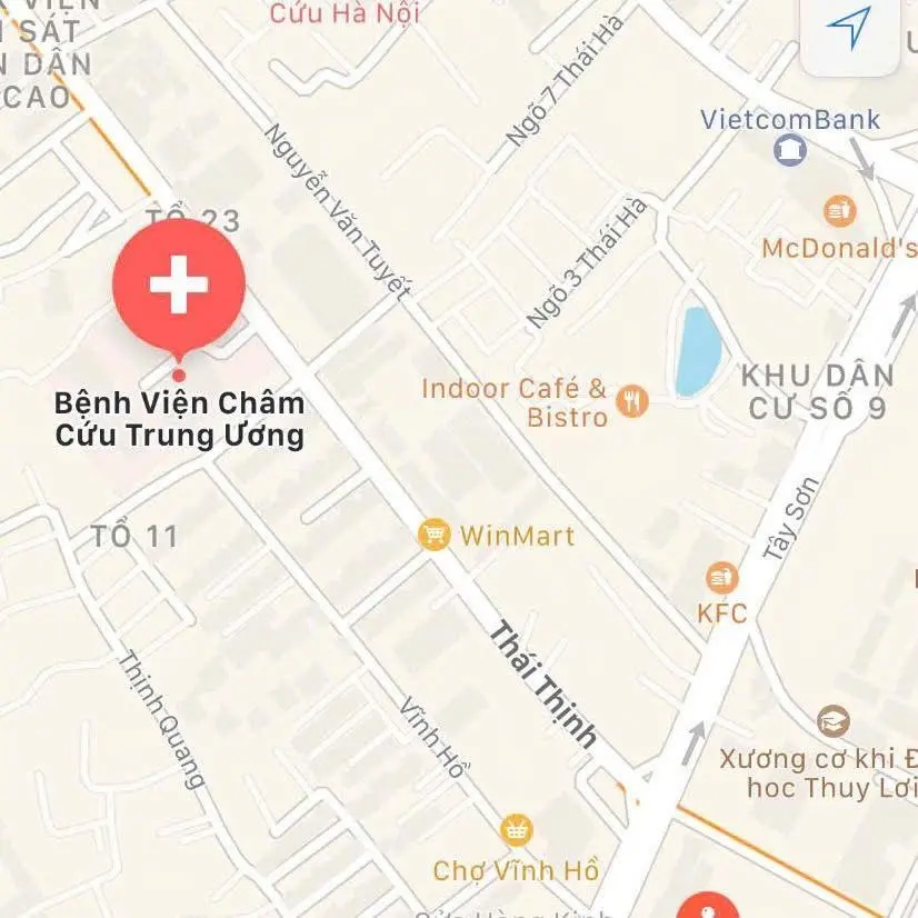 7.88 tỷ, DT sổ 50.9m2, MT 8m, 3 ngủ rộng, 100m ra mặt phố Thái Thịnh, Đống Đa, gần Bệnh viện