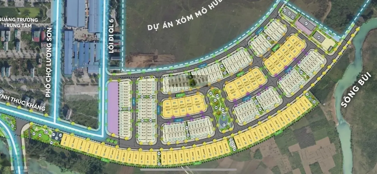 Chủ cần tiền cắt lỗ cần bán gấp tại dự án Riverview Lương Sơn - Hòa Bình