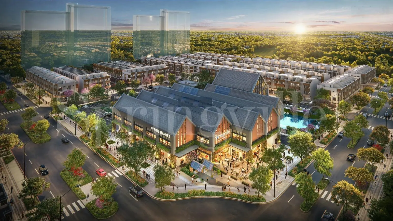 Spring Ville - Gamuda, Nhơn Trạch Nhà phố 90m² giá chỉ từ 8 tỷ, cơ hội đầu tư vàng tại Đồng Nai