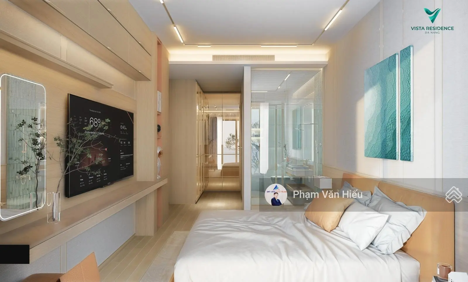 Căn hộ cao cấp Vista TT ĐN, vị trí đắc địa ven sông Hàn - View pháo hoa vận hành 20tr - 25tr/tháng