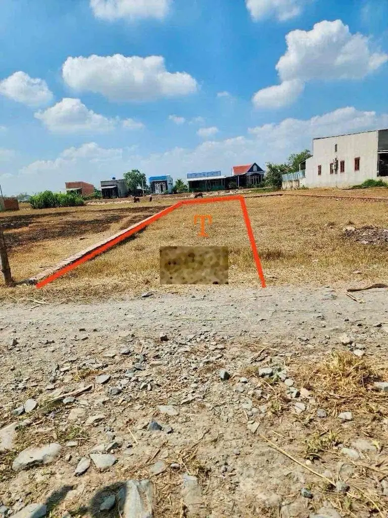 đất mỹ hạnh nam đường Giồng Lớn 150m2 thổ bán 1 tỷ