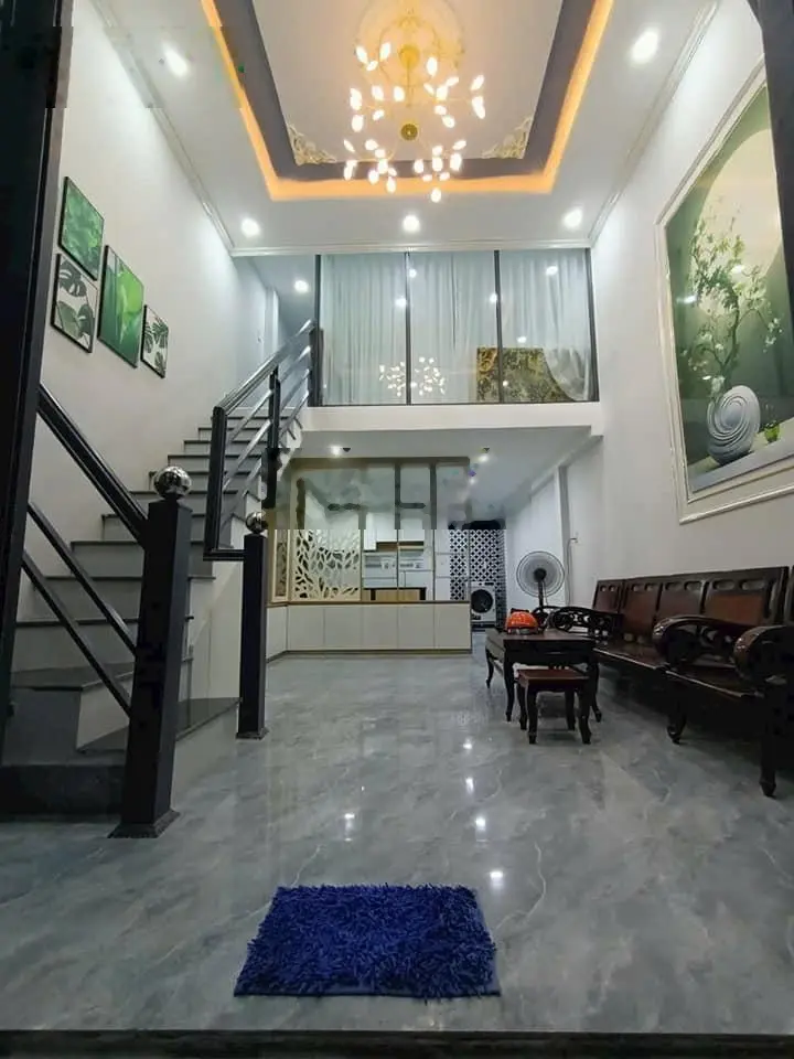 Bán gấp nhà mới 100% 1 lầu 2PN, hẻm 6m thông, đúc kiên cố, NguyễnThị Búp - TCH - Quận 12
