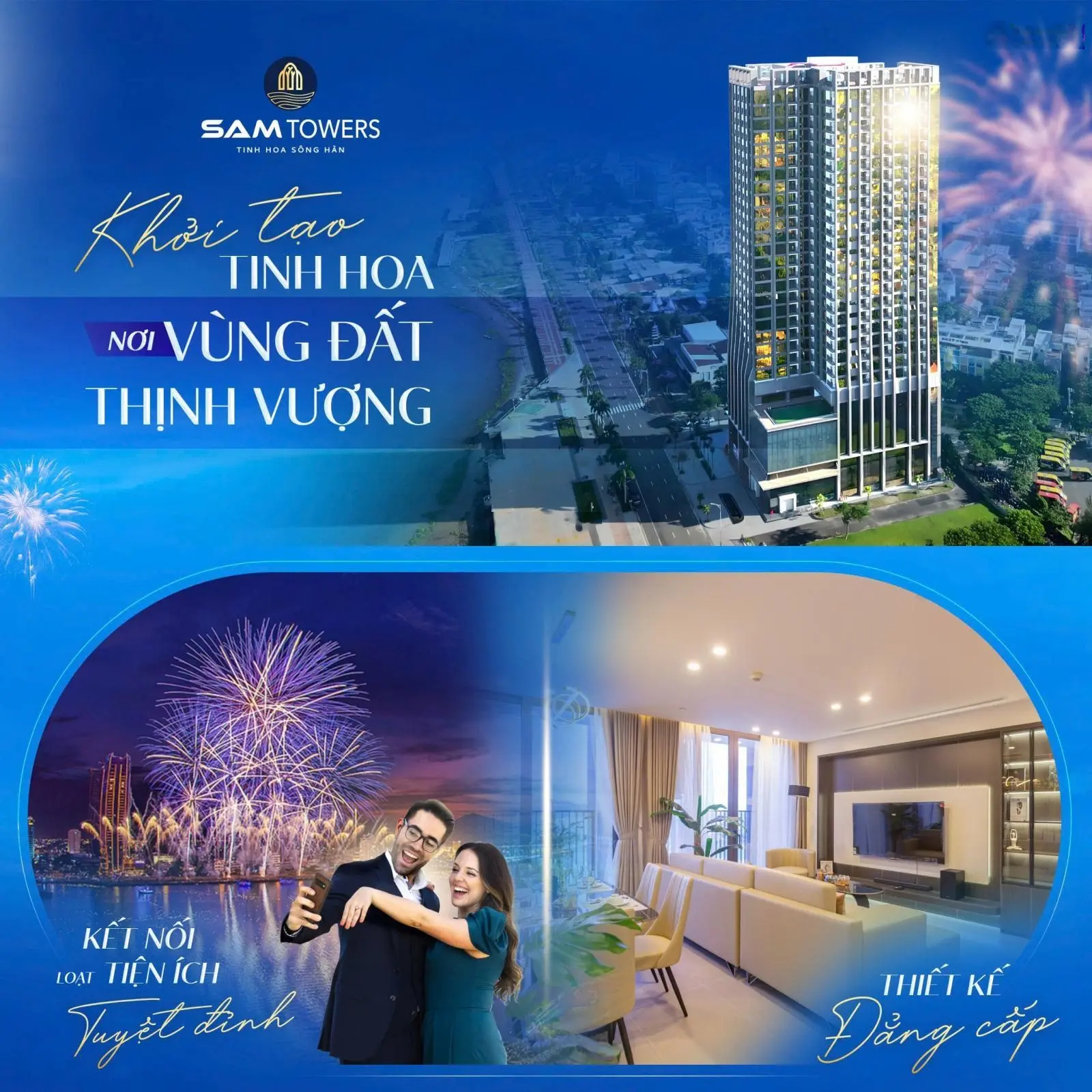 Bán căn hộ 2 pn, 2 wc tại sam towers đà nẵng, giá tốt 7 tỷ vnd, 84 m2
