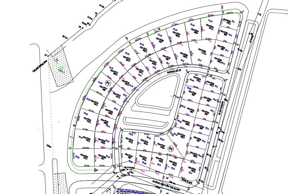 Nền biệt thự hơn 500m2 đối diện công viên, kế bên công an tỉnh, gần Aeon Mall Tân An