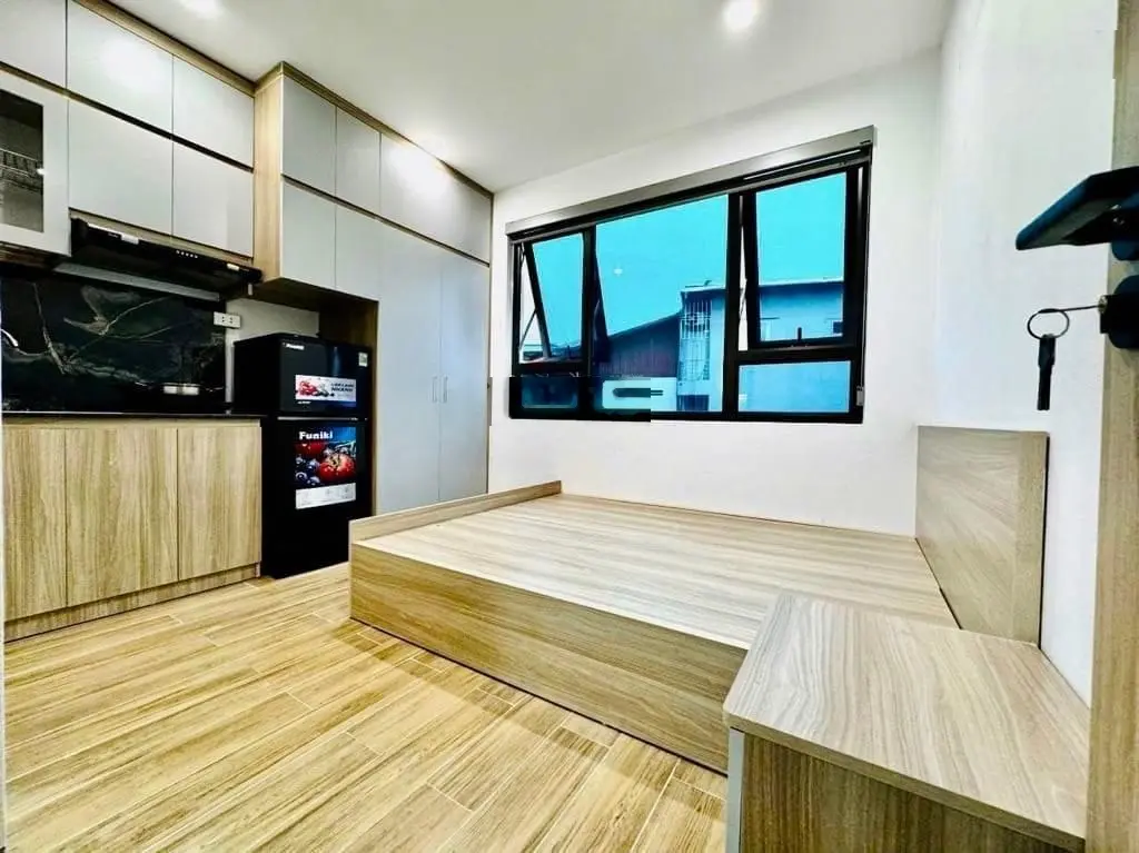 Bán tòa CCMN Xuân Phương 45m2 - ô tô đỗ cổng - thang máy - 6 tầng - 6,8 m mặt tiền - 9 phòng full