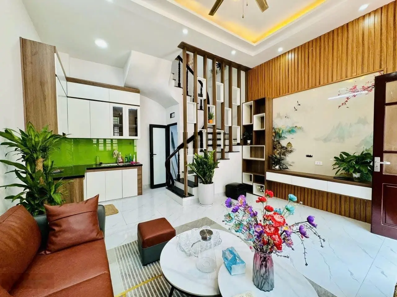 5.1 tỷ - Tây Trà - Nam Dư - 15m ra ô tô - 5 tầng ở ngay full nội thất