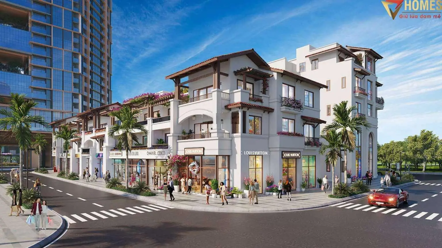 Biệt thự, shophouse The Sonata Đà Nẵng, tổ hợp 3ha mặt tiền sông Hàn, CK 16% - 18% (Sổ đỏ lâu dài)