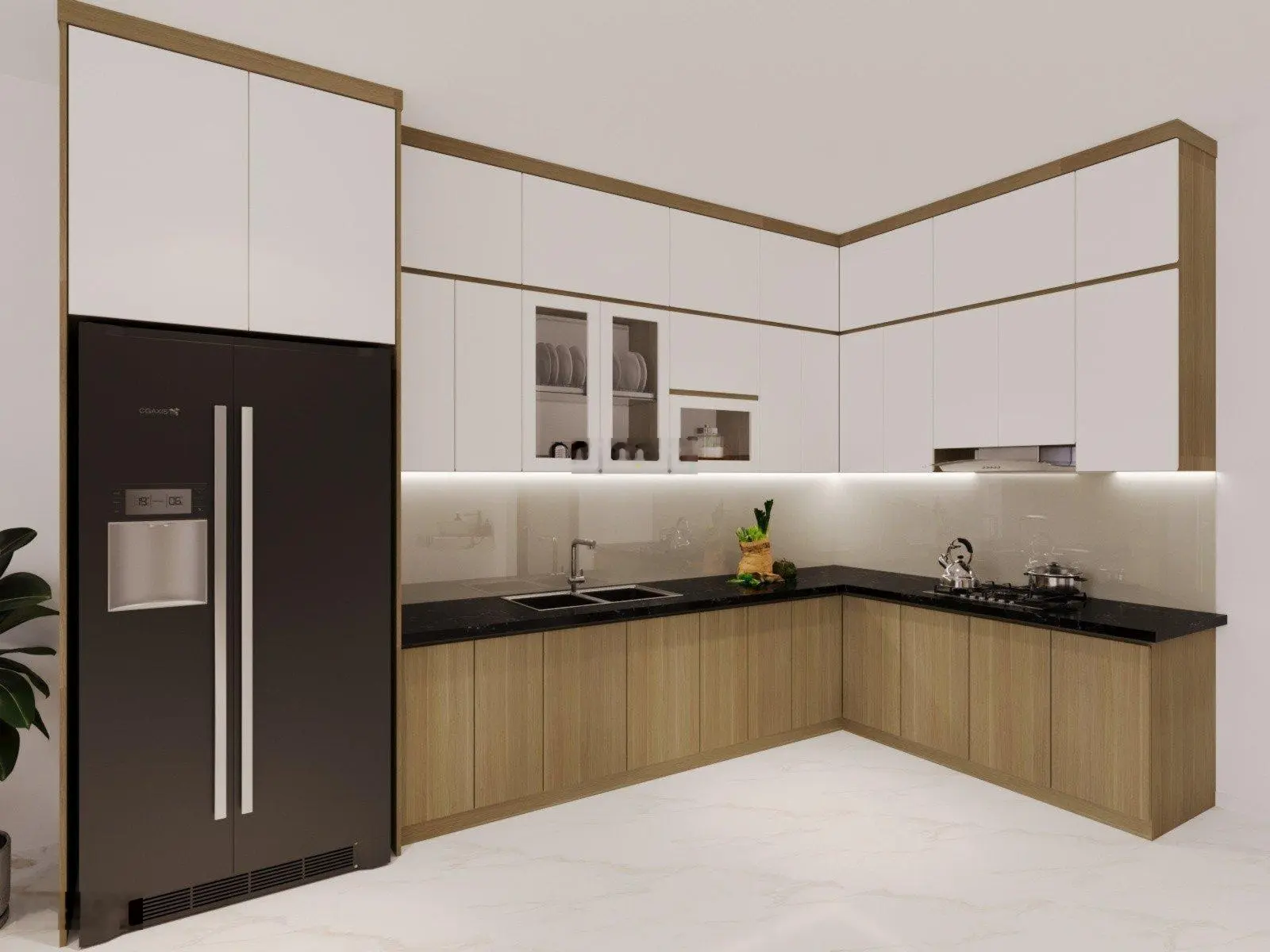 Chính chủ gửi bán căn nhà 3 tầng diện tích 55m2 tại trung tâm xã An Thượng, Hoài Đức
