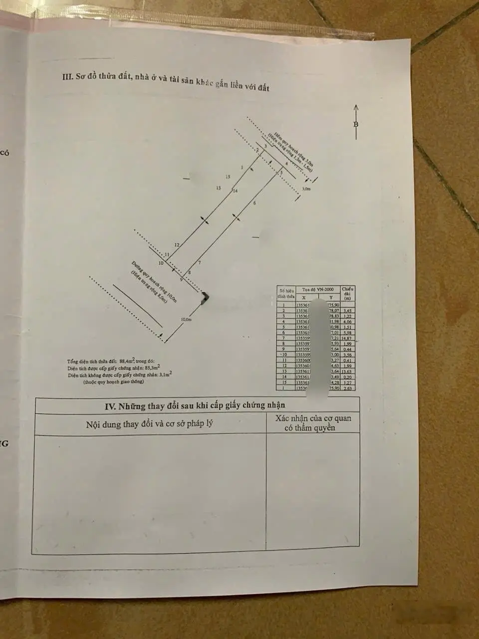 Bán nhà 3 tầng, 85m2, mặt tiền đường Định Cư, giá 6,5 tỷ. LH: 0916377378