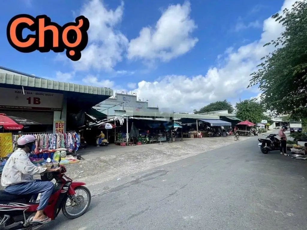 Đất ngay Chợ đường Lê Văn Tách, Tương Bình Hiệp, Bến Cát 83,3m2