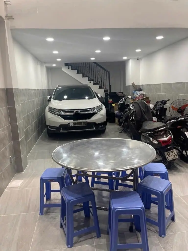 Siêu phẩm bình tân nhà mới đẹp ở liền 4 tầng 5pn - gara xe - sân thượng, hẻm nhựa 8m thông