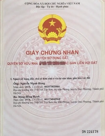 Cần bán 60m2 Đan Phượng - 2.88 tỷ, sổ đỏ, ô tô cửa, về Mỹ Đình 11Km, bên mua chỉ cần trả trước 2 tỷ