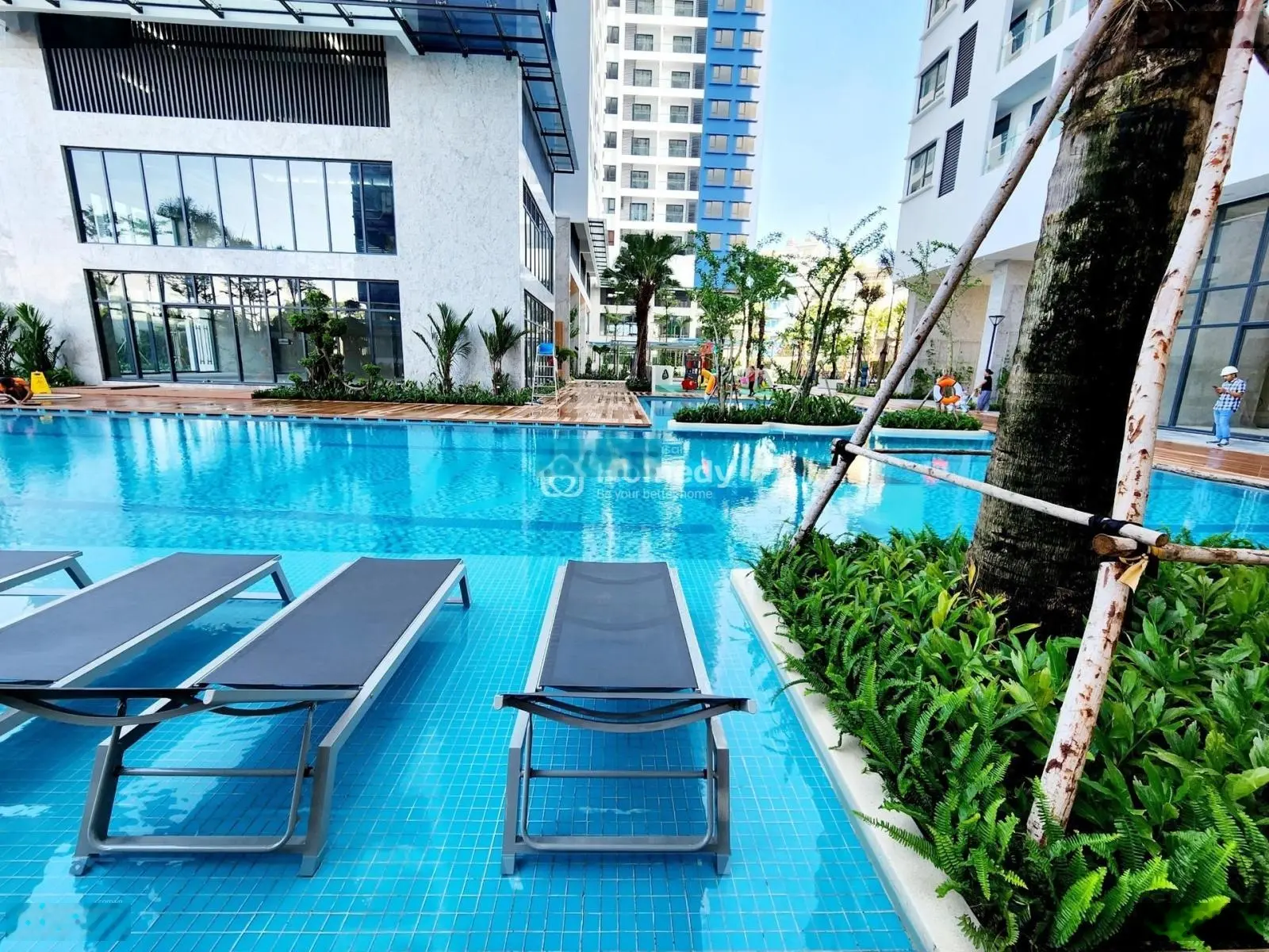 Bán căn hộ 1PN 53m2 chính chủ đã có sổ view hồ bơi Đại Lộ Bình Dương KDC Chánh Nghĩa Thủ Dầu Một